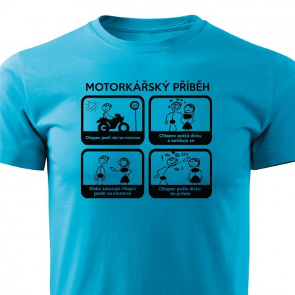 Motorkářský příběh